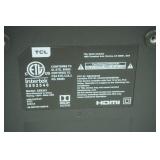 32" TCL Roku TV with Cover