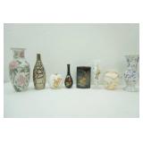 Vintage Collectible Vases. Variety of Sizes and Styles. Porcelain, Ceramic, Glass, Southwest Pottery and More