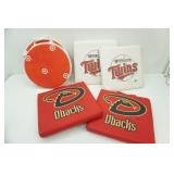 Twins Stadium Seats, Diamondbacks, Target Seat Cushions