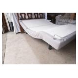 Reverie Adjustable Queen Size Bed Base, Queen Size Mattress, and Headboard