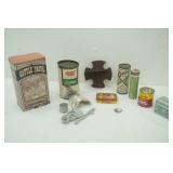 Vintage Tins, Vintage Remco Science Kit - optical illusion.