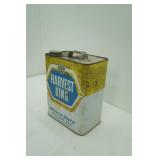 Vintage Harvest King Heavy Duty Motor Oil 2 Gallon Can