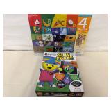 4x 25pc puzzles & Funny Face Maker