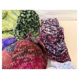 Handmade Child Size Mittens,Hats & Scarves