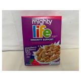 6x Qaker Mighty Life Cereal-Strawberry Blueberry Bliss