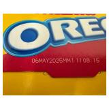 10 pkgs of 8 Golden Oreo Double Stuffed