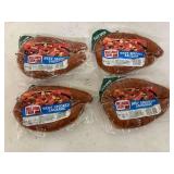 G. 3x 12oz Hillshire Farms Beef Smoke Sausage