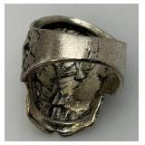 Size 10 1/4 Mens Skull Ring