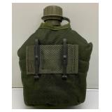US Military Canteen 2002 Plastic W/Cover And markings