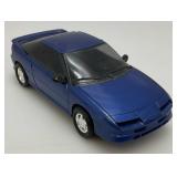 1991 AMT Ertl Promo Car  Geo Storm GSI Cobalt Blue Metallic (New Old Stock)