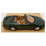 1995 AMT Ertl Promo Car Chevrolet Camaro Convertible Polo Green (New Old Stock)