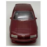 1990 AMT Ertl Promo Car Beretta GTZ Marroon Metallic (New Old Stock)