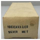1983 AMT Ertl Promo Car Cavalier Hatchback Silver Metallic (New Old Stock)