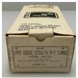 1992 AMT Ertl Promo Car Dodge Stealth RT Turbo Pearl White (New Old Stock)