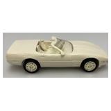 1991 AMT Ertl Promo Car Corvette Convertible Cascade White (New Old Stock)