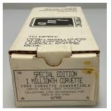 1992 AMT Ertl Promo Car Special Edition 1 Millionth Corvette Convertible Artic White (New Old Stock)