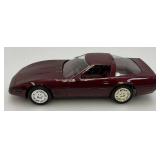 1993 AMT Ertl Promo Car 40TH Anniversary Corvette Convertible1 Ruby Red Mettallic (New Old Stock)