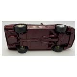 1993 AMT Ertl Promo Car 40TH Anniversary Corvette Convertible1 Ruby Red Mettallic (New Old Stock)
