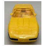 1995 AMT Ertl Promo Car Corvette Convertible Yellow (New Old Stock)