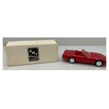 1996 AMT Ertl Promo Car Corvette Convertible Collector Torch Red (New Old Stock)