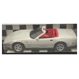 1996 AMT Ertl Promo Car Corvette Convertible Collector Edition Sebring Silver (New Old Stock)
