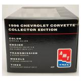 1996 AMT Ertl Promo Car Corvette Convertible Collector Edition Sebring Silver (New Old Stock)