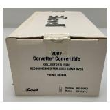2007 Revell Promo Car Corvette Convertible Black (New Old Stock)