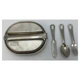 Vintage U.S. Military Mess Kit
