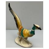 Vintage MCM Royal Copley Pheasant Statue 9" x 10" x 3"