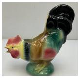 Vintage MCM Royal Copley Rooster Statue 3" x 7" x 7"