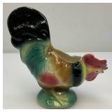 Vintage MCM Royal Copley Rooster Statue 3" x 7" x 7"