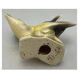 Vintage MCM Royal Copley Yellow And Black Bird Figurine In Flight 3" x 5" x 5.5"
