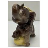 Vintage MCM Royal Copley Elephant Planter 4" x 7" x 7 3/4"