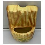 RARE Vintage MCM Royal Copley 7" Bamboo Wall Pocket Planter