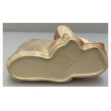 Vintage MCM Royal Windsor Madonna Planter Pink& Cream 6.25" Tall x 7.5" Long x 3.75" Wide