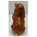 Vintage MCM Royal Copley 6" Tall Cocker Spaniel Puppy Sitting Figurine