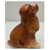 Vintage MCM Royal Copley 6" Tall Cocker Spaniel Puppy Sitting Figurine