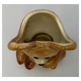 Vintage MCM Royal Copley Teddy Bear Planter 6 1/2" Tall