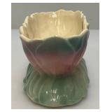 Vintage MCM Royal Copley Floral Pastel Planter 3" x 3 1/4" x 7"