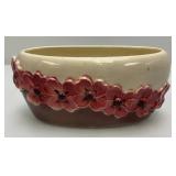 Vintage MCM Royal Copley Pink Dogwood Planter 3 1/2" x 8 1/4"
