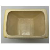 Vintage MCM Royal Copley Ribbed Planter Vase 3 1/4" x 3 1/2" x 5"