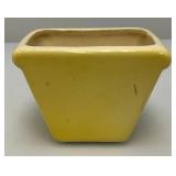 Vintage MCM Royal Copley Ribbed Planter Vase 3 1/4" x 3 1/2" x 5"