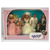 EST. $175.00 - $300.00 1990 BARBIE "Midge" Wedding Party Gift Set (New Old Stock)