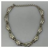 Vintage MONET Ornate Necklace 16.5" Overall
