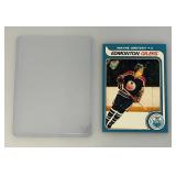 1979 O-PEE-CHEE WAYNE GRETZKY Rookie Card (REPRINT) In Protective Sleeve
