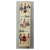 1958 Barbie Brunette Bubble Cut Doll In Original Box