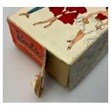 1958 Barbie Brunette Bubble Cut Doll In Original Box
