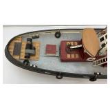 Vintage Tugboat Model Rc Boat (Boat Only) 30"