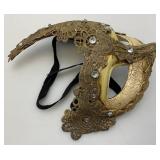 Antique Celluloid Goddess Masquerade Ball /Mardi Gras Mask