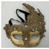 Antique Celluloid Goddess Masquerade Ball /Mardi Gras Mask